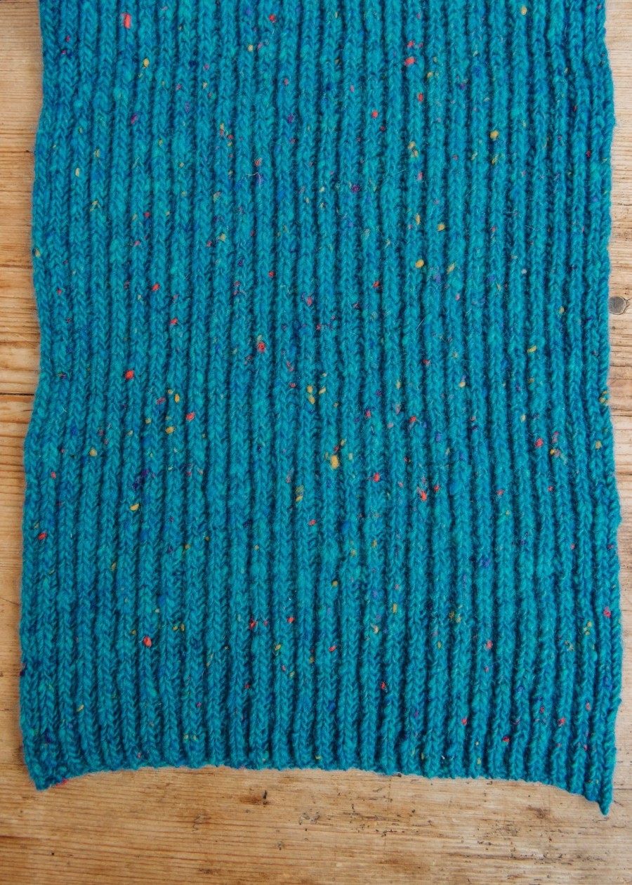 Clothing Two Left Feet Agencies Accessories | Donegal Wide Scarf In Turquoise