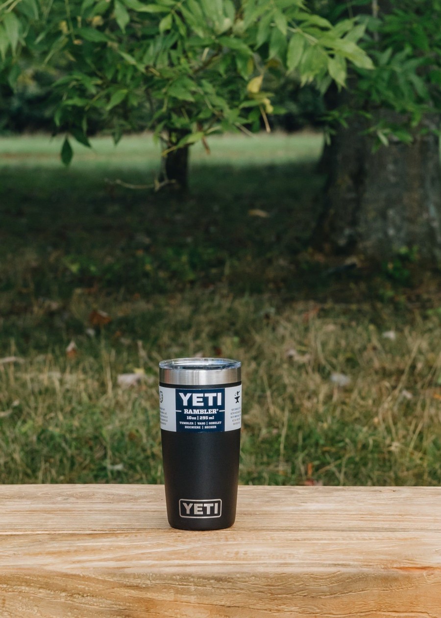 Outdoor Living YETI Drinkware | Yeti Rambler Tumbler 10Oz In Black