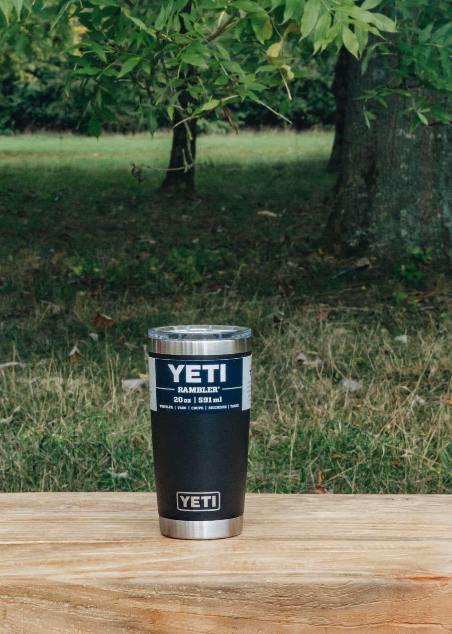 Outdoor Living YETI Drinkware | Yeti Rambler Tumbler 20Oz In Black