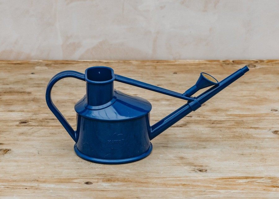 Gardening Haws Houseplant Care | Haws Langley Watering Can In Blue 0.7L