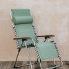 Outdoor Living Fiam Spa Metal Furniture | Xxl Aluminium Movida Armchair In Sage Green