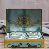 Food & Drink Ortigia Chocolate & Confectionery | Ortigia Chocolate Ricciarelli In Blue Tin