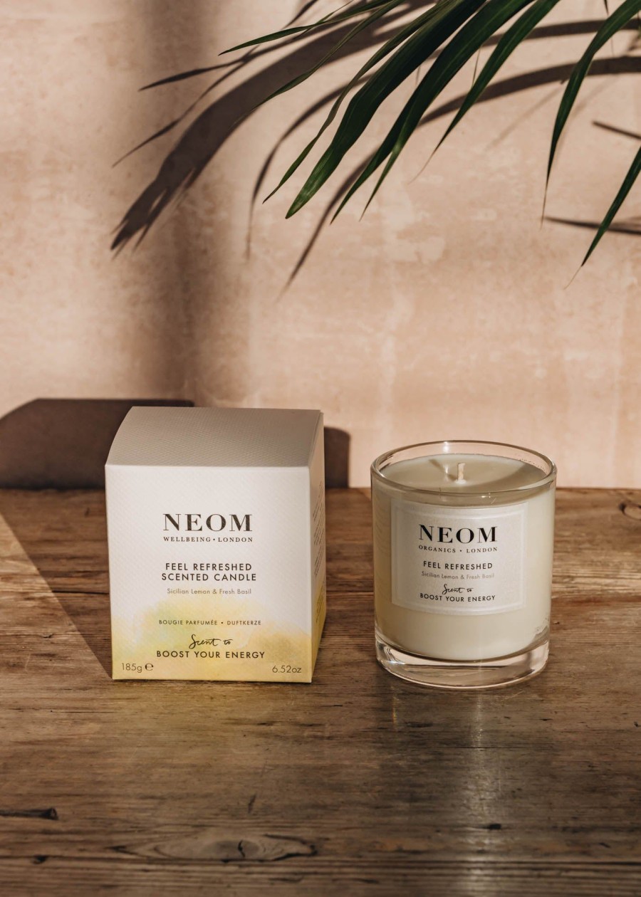 Interiors Neom Organics Candles & Fragrance | One Wick Scented Candle In Feel Refreshed