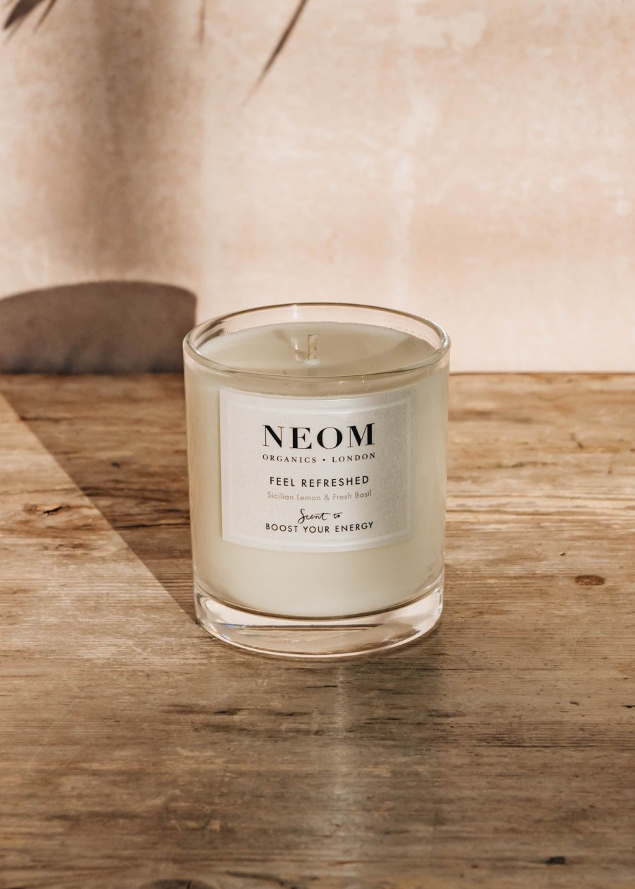 Interiors Neom Organics Candles & Fragrance | One Wick Scented Candle In Feel Refreshed