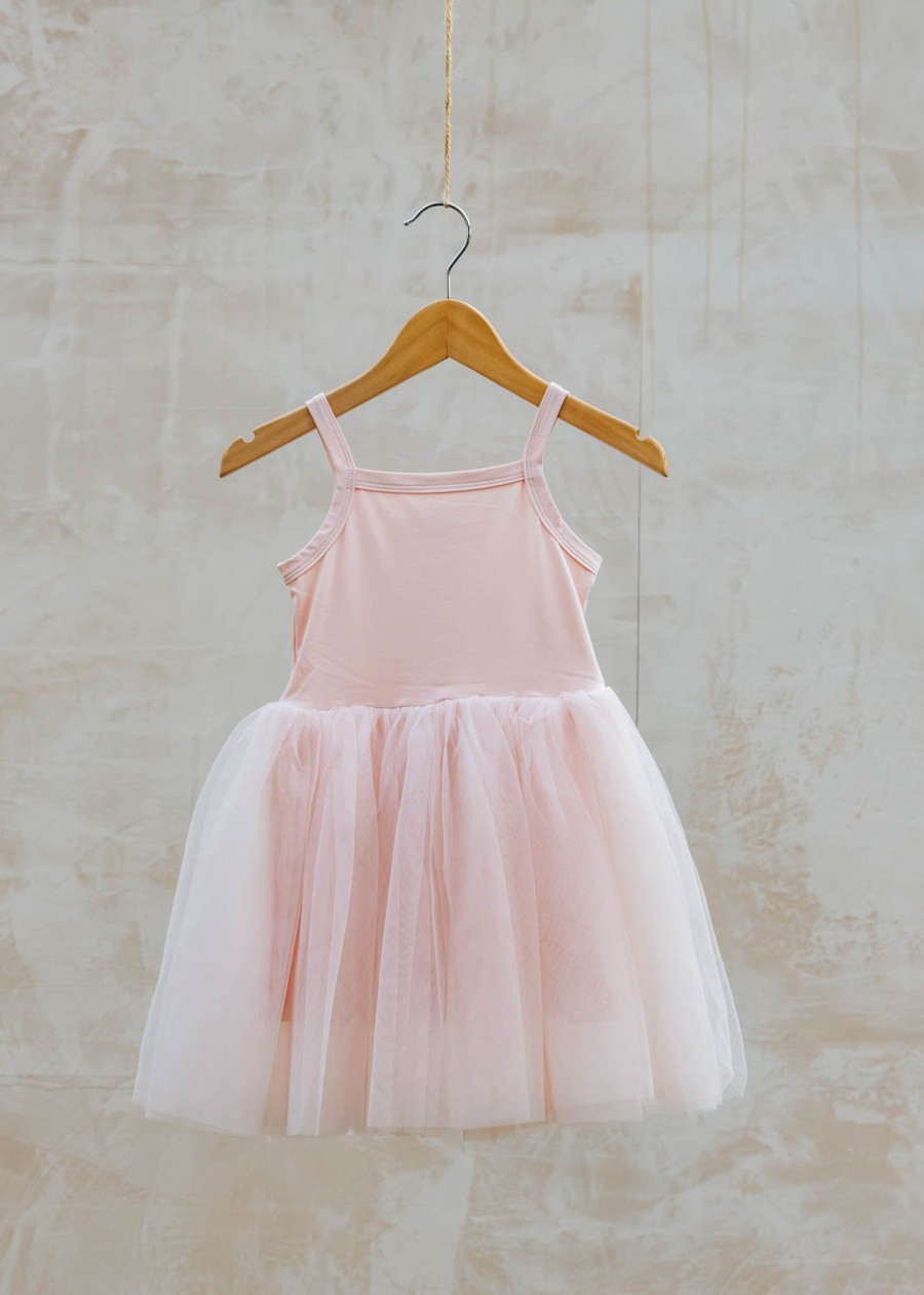 Children Bob & Blossom Children'S Clothing | Bob & Blossom Tutu Dress In Blush Pink