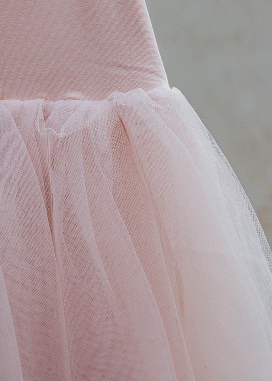 Children Bob & Blossom Children'S Clothing | Bob & Blossom Tutu Dress In Blush Pink