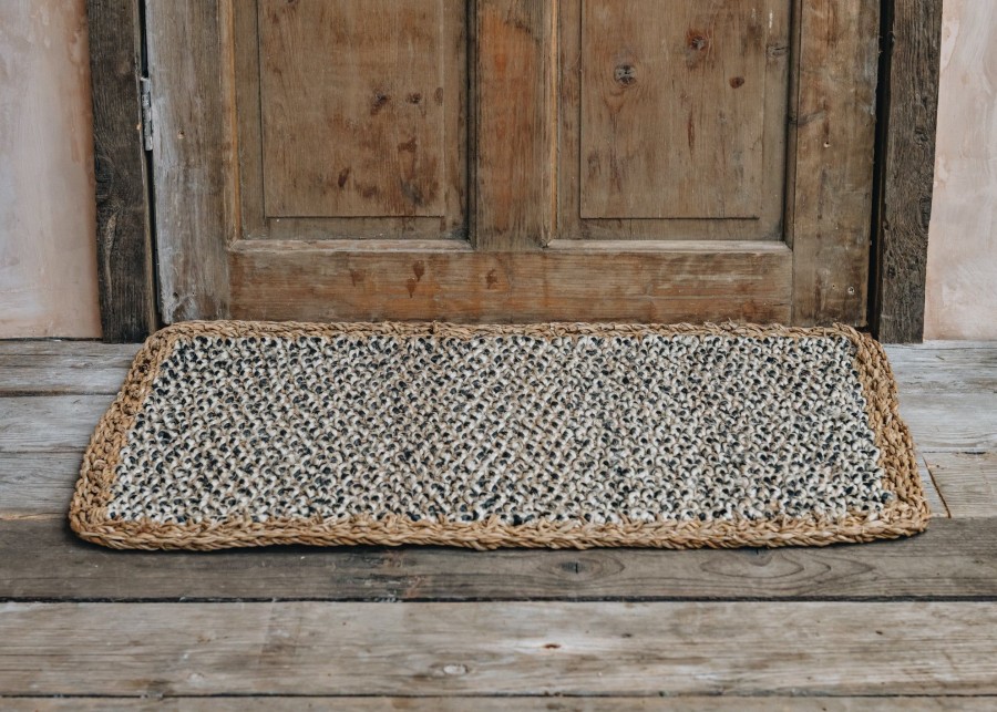 Interiors Braided Rug Co. Doormats | Black Village Doormat