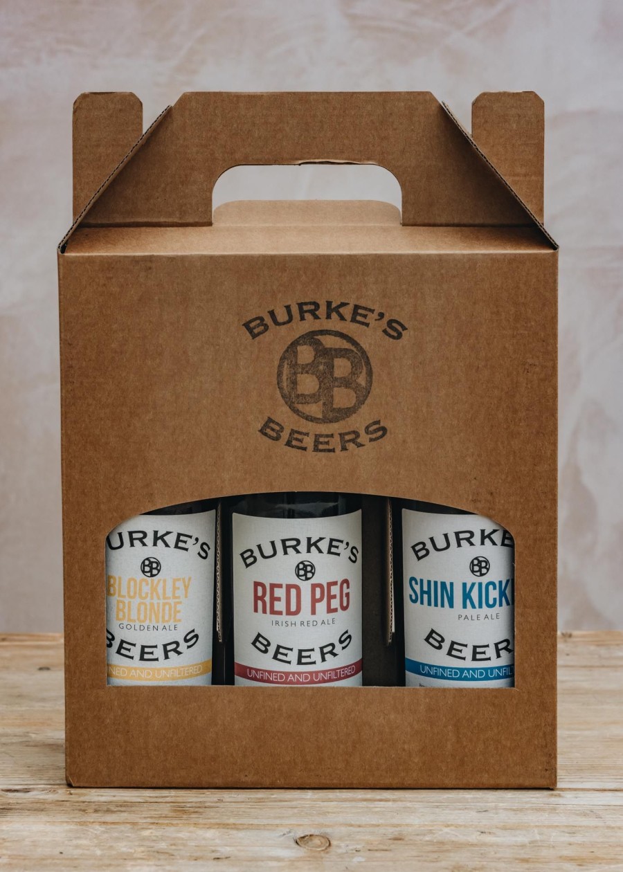 Food & Drink Burke's Beers Beer & Cider | Burke'S Beers Three Bottle Gift Box