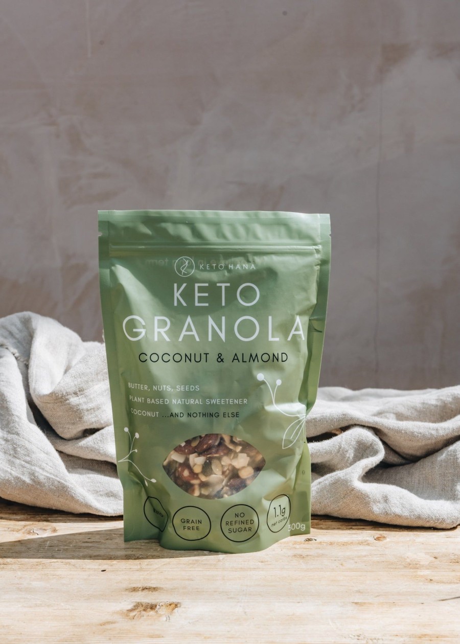 Food & Drink Keto Hana Pantry | Keto Coconut And Almond Vegan Granola