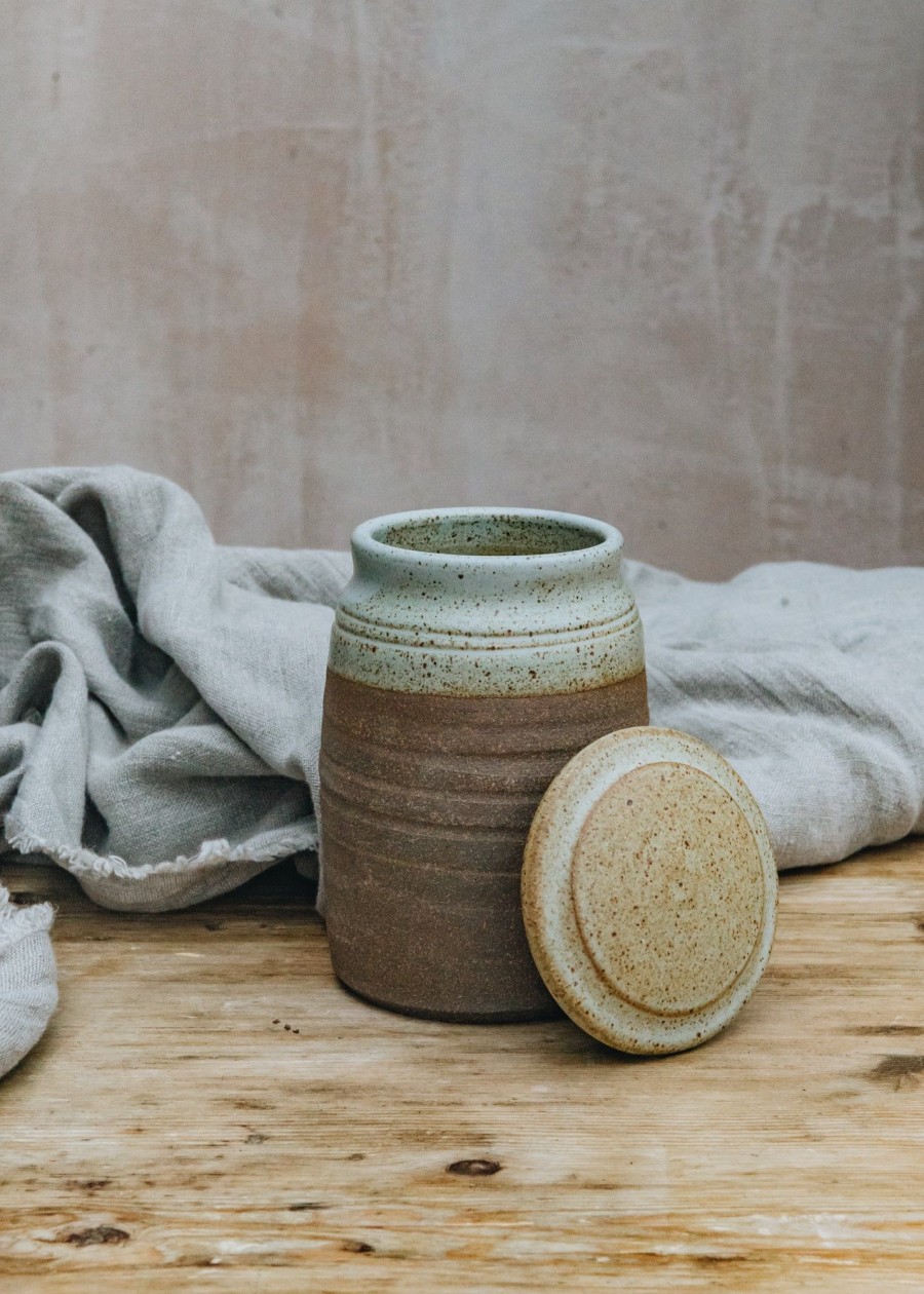 Interiors Hook Norton Pottery Kitchen & Dining | Burford Small Lidded Jar