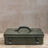 Interiors Toyo Storage | Toyo Trunk Tool Box In Moss Green