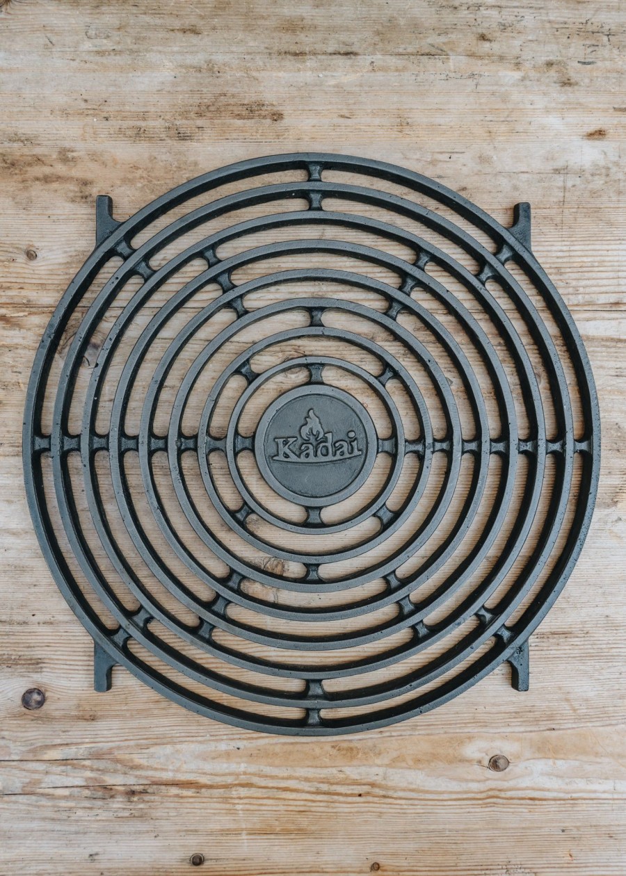 Outdoor Living Kadai Accessories | Kadai Cast Iron Griddle