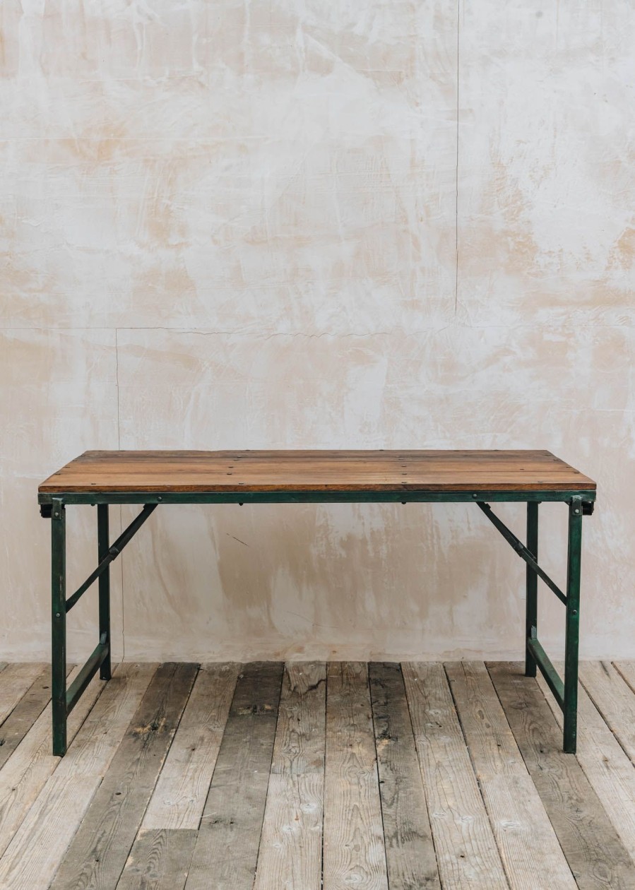 Interiors Nkuku Tables | Nkuku Ishan Reclaimed Multi-Use Folding Dining And Coffee Table