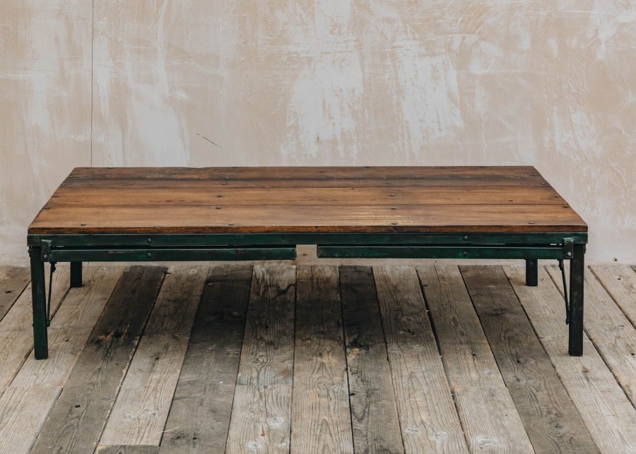 Interiors Nkuku Tables | Nkuku Ishan Reclaimed Multi-Use Folding Dining And Coffee Table