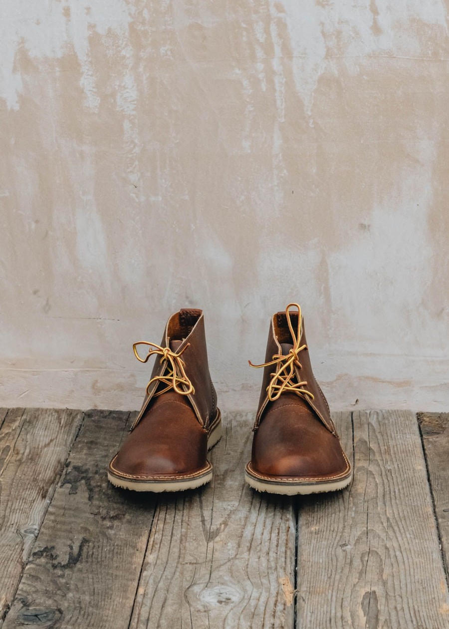 Clothing Red Wing Footwear | Red Wing 3322 Weekender Chukka Boots In Copper Rough & Tough