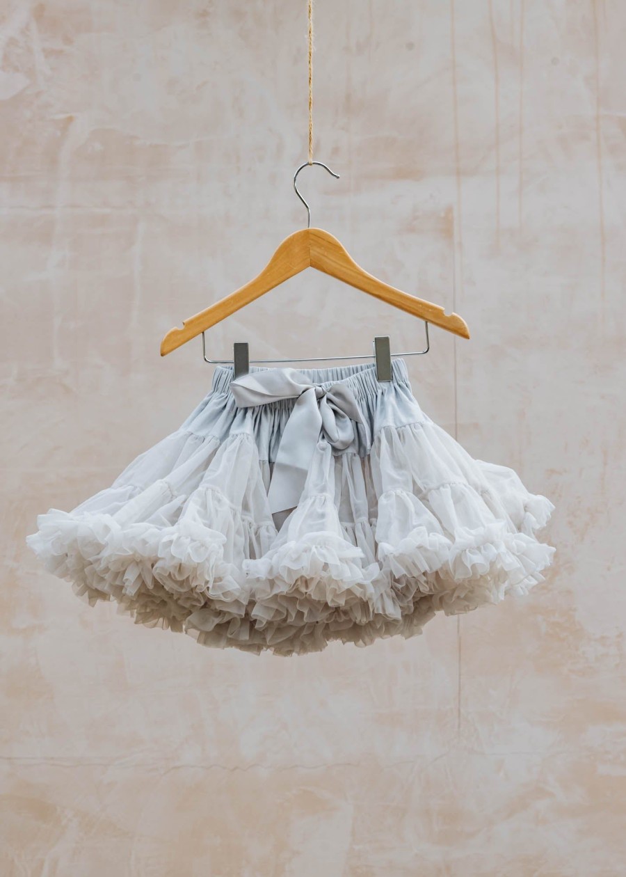 Children Bob & Blossom Babies' Clothing | Bob & Blossom Tutu In Pale Grey