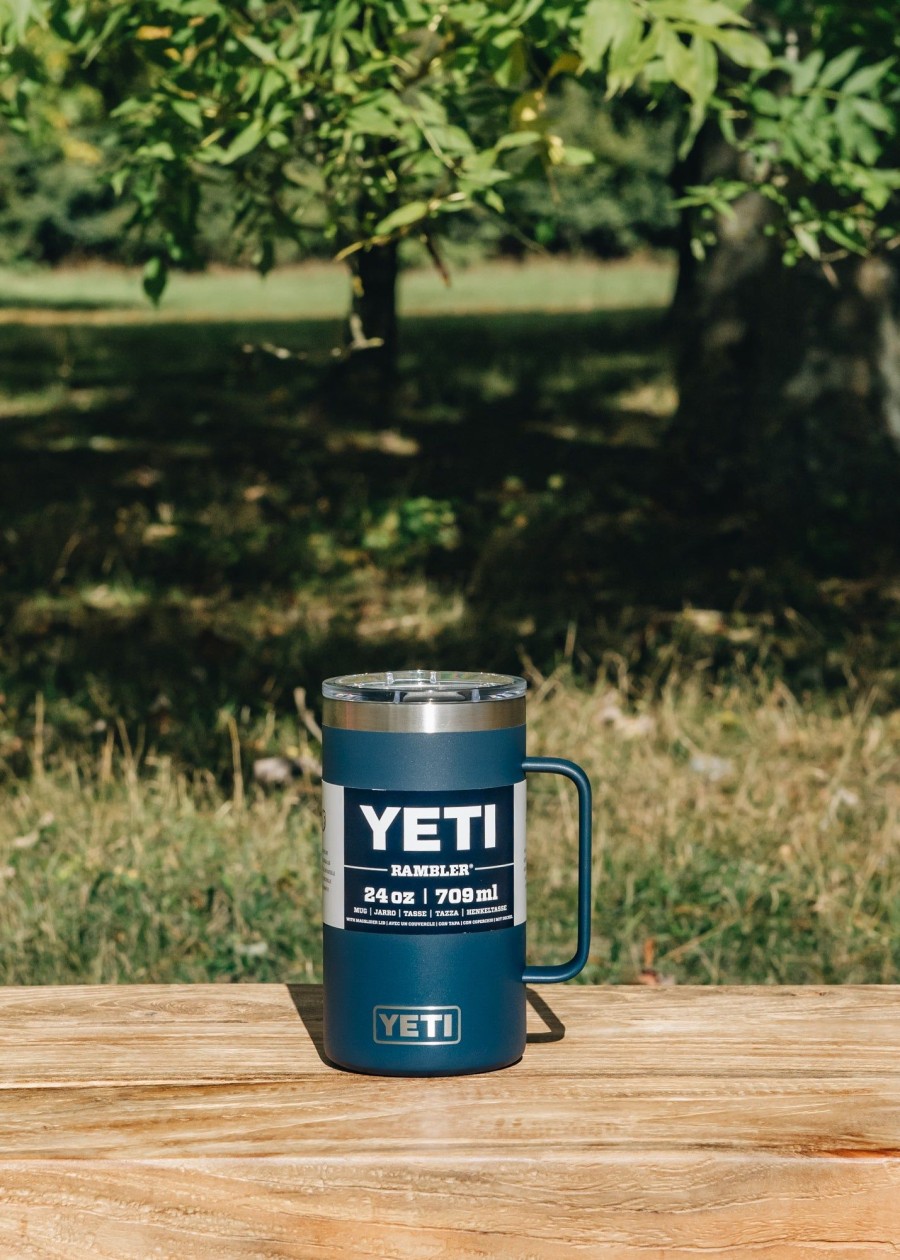 Outdoor Living YETI Drinkware | Yeti Rambler Mug 24Oz In Navy