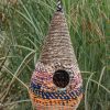 Outdoor Living Rainstick Wildlife Care | Teardrop Woven Bird Nester