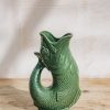 Interiors The Gluggle Jug Factory Decorative | Green Large Gluggle Jug