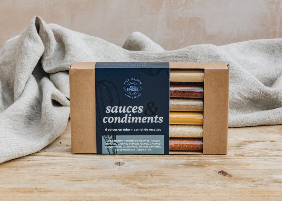 Food & Drink Le Monde en Tube Herbs & Spices | Le Monde En Tube Sauces And Condiments Spice Box