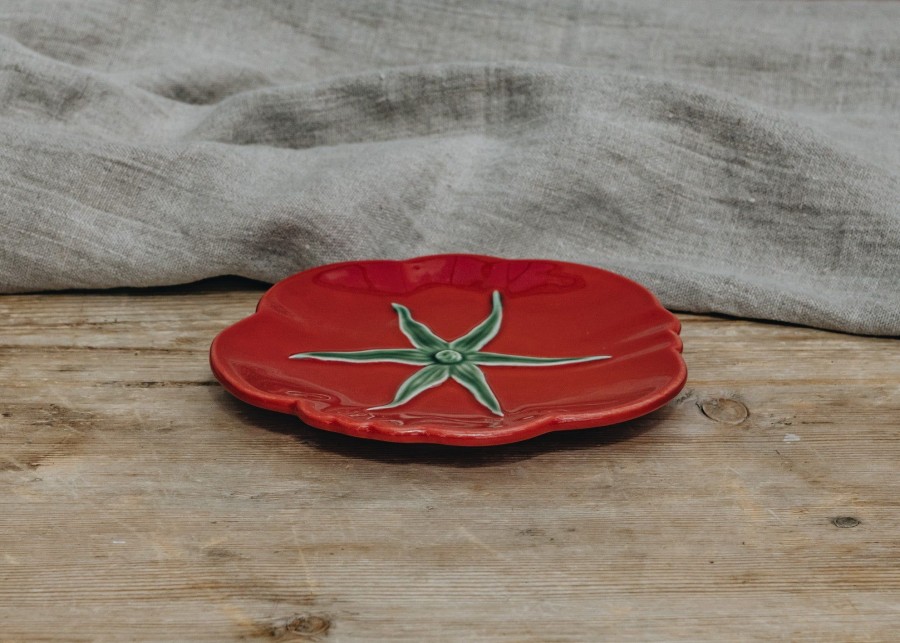 Interiors Bordallo Pinheiro Dining | Buy Tomato Bread Plates