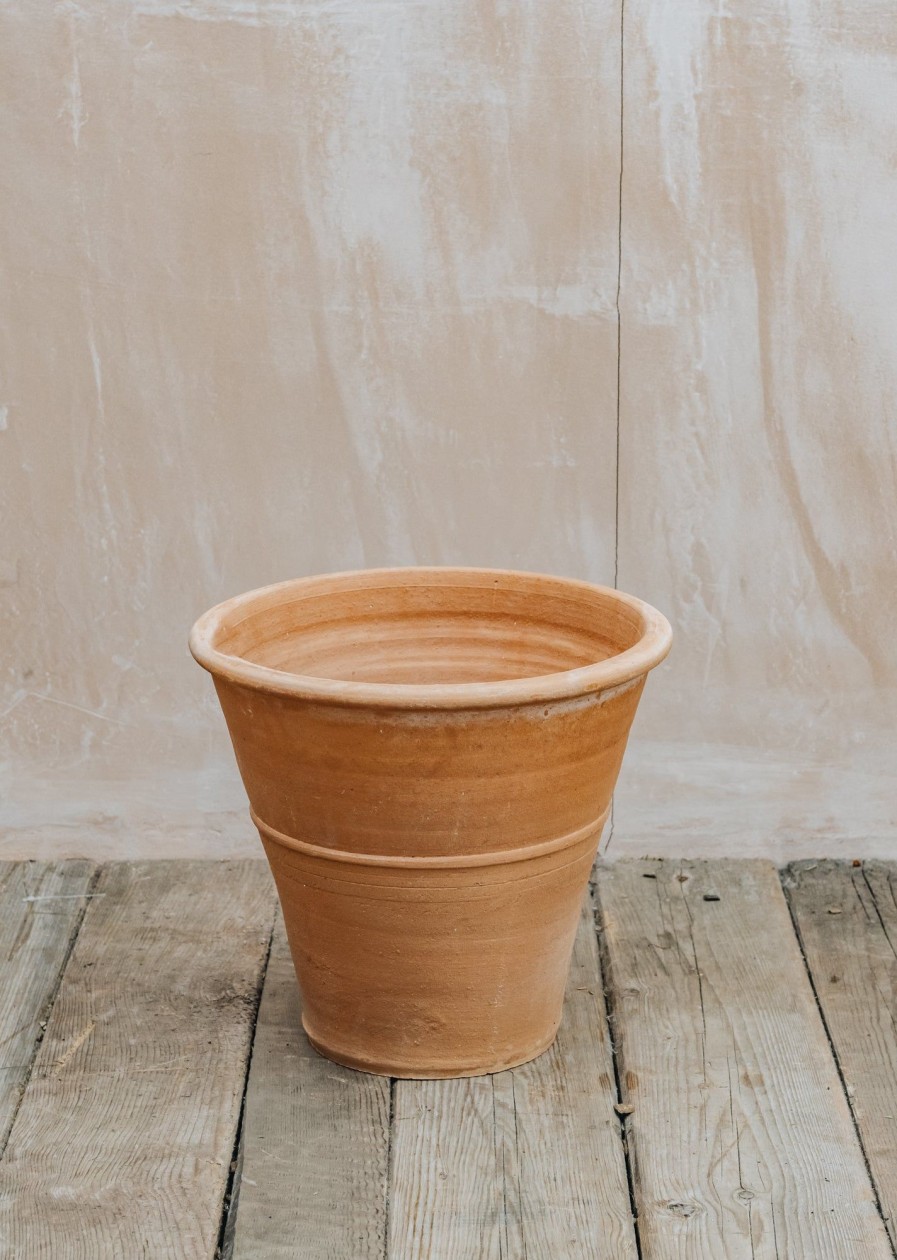 Gardening Oreya Pots Pots & Planters | Monahou Cretan Terracotta Pot 30Cm X 30Cm