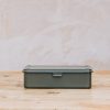 Interiors Toyo Storage | Trunk Shape Tool Box With Catch In Military Green