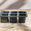 Gardening Wildlife World Grow Your Own | Natural Rubber Seed Tray, 6 Large Cells