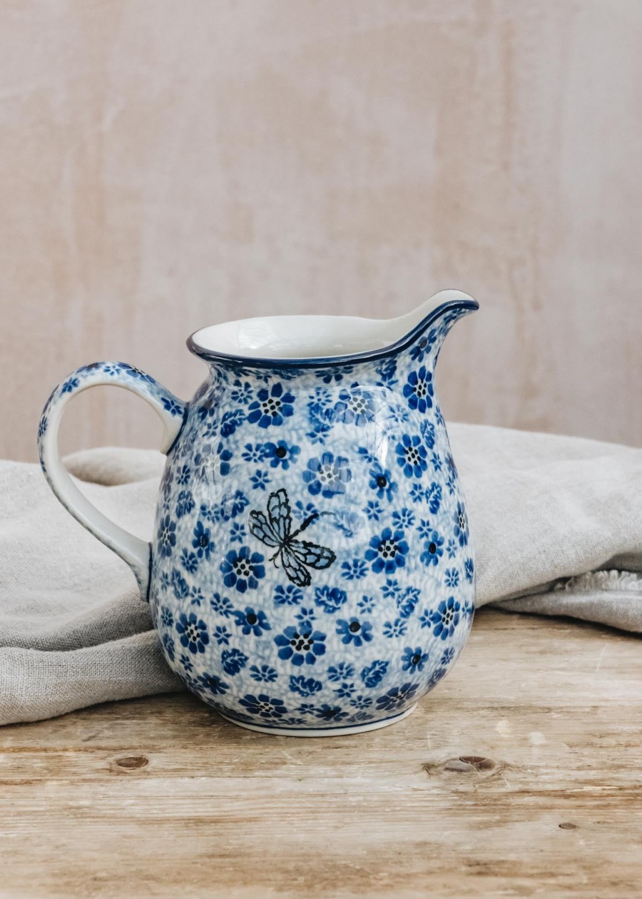 Interiors Bunzlau Castle Ceramics Dining | Bunzlau Castle Dragonfly Jug, 1030Ml