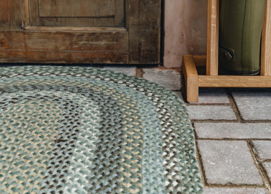 Interiors The Braided Rug Co. Rugs | Seaspray Oval Rugs