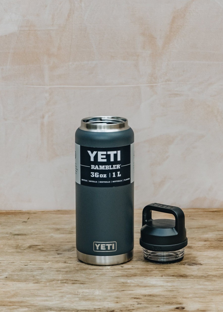 Outdoor Living YETI Drinkware | Yeti Rambler Chug Bottle 36Oz In Charcoal