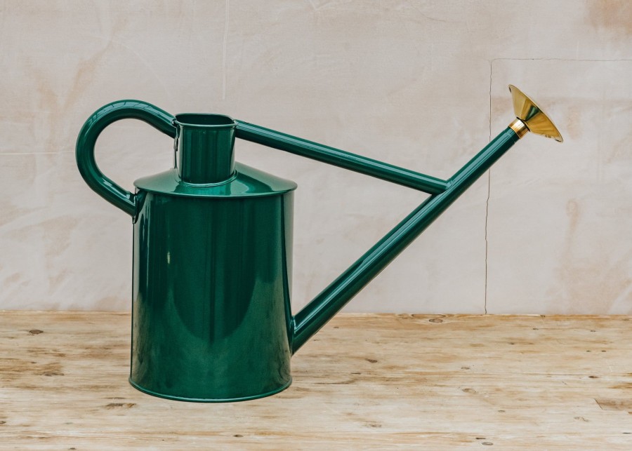 Gardening Haws Houseplant Care | Haws Bearwood Brook Watering Can In Green 8.8L