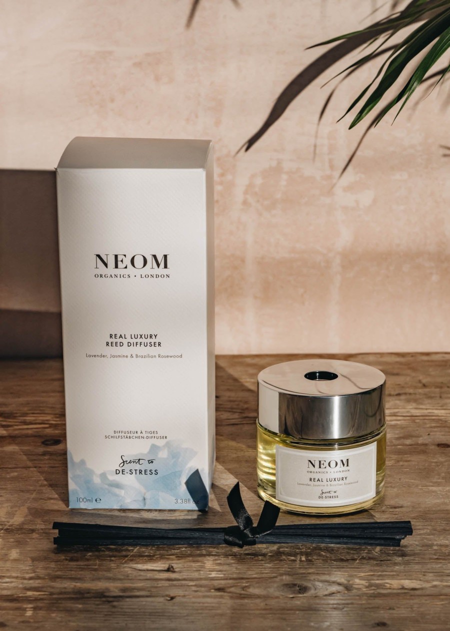 Interiors Neom Organics Candles & Fragrance | Reed Diffuser In Real Luxury