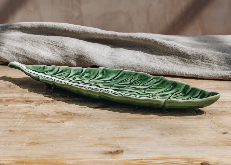 Interiors Bordallo Pinheiro Dining | Bordhallo Pinheiro Cabbage Narrow Dish