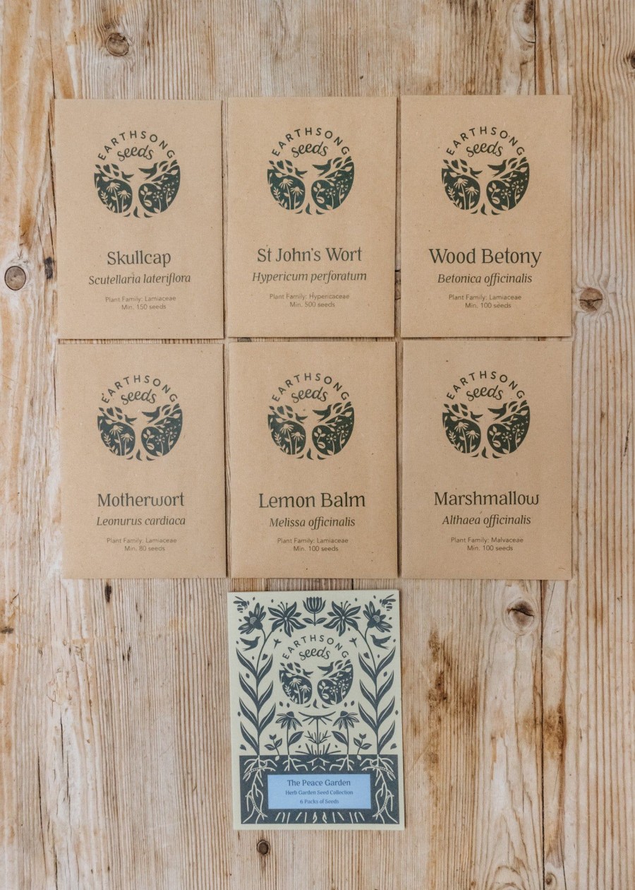 Plants Earthsong Seeds Seed Gift Sets | Earthsong Seeds The Peace Garden Seed Collection