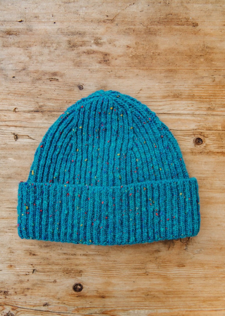 Clothing Two Left Feet Agencies Accessories | Donegal Beanie In Turquoise