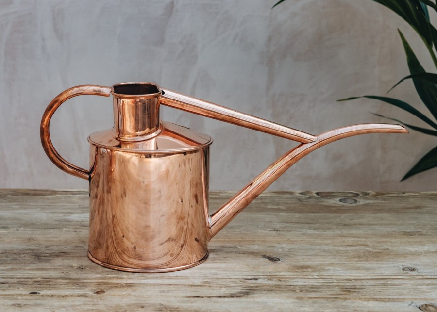 Gardening Haws Houseplant Care | Fazeley Flow Watering Can In Copper, 2Pt