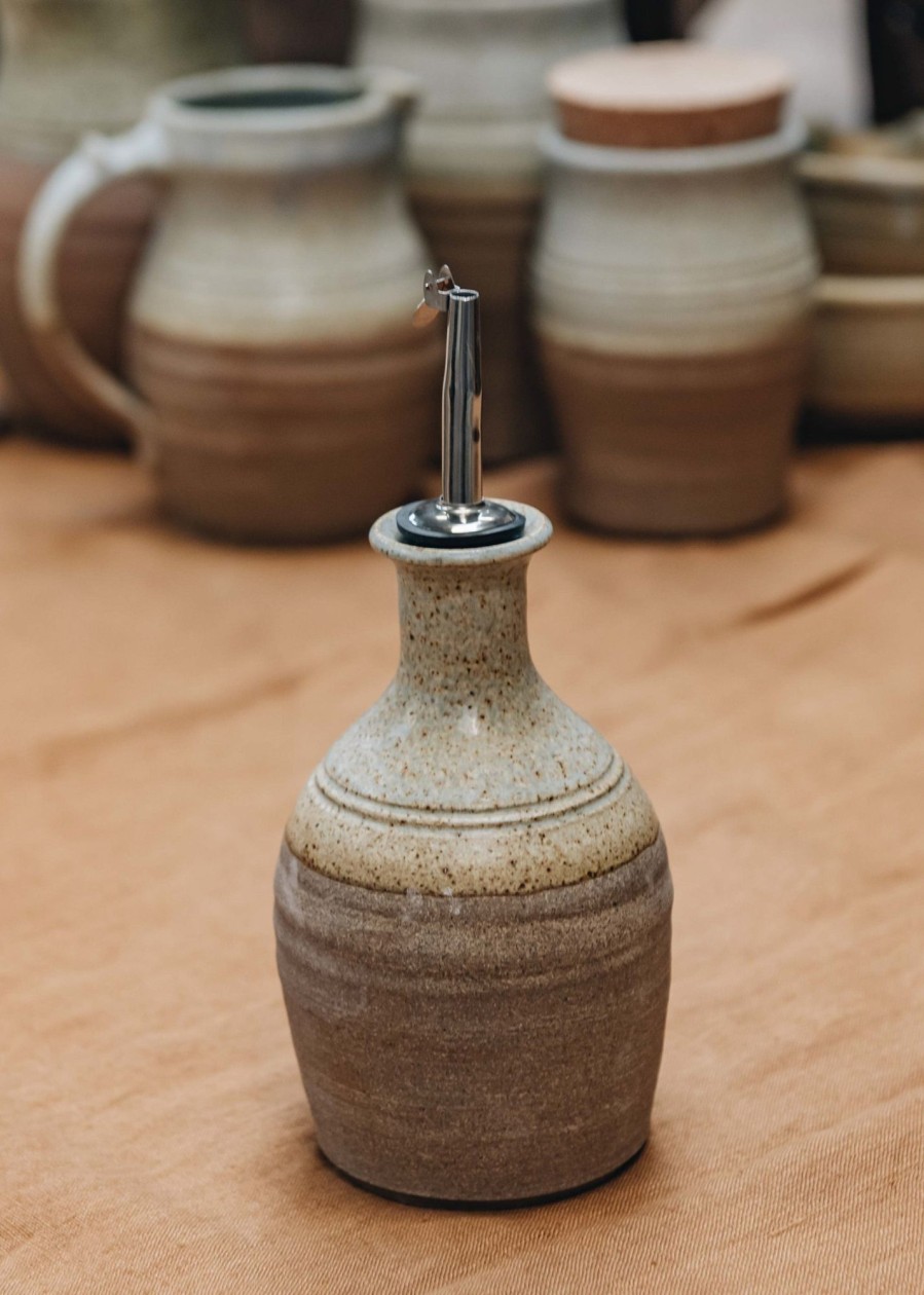 Interiors Hook Norton Pottery Kitchen & Dining | Burford Stoneware Oil Dispenser