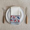 Interiors Bungalow Table Linen | Bungalow Rosette Indigo Napkin