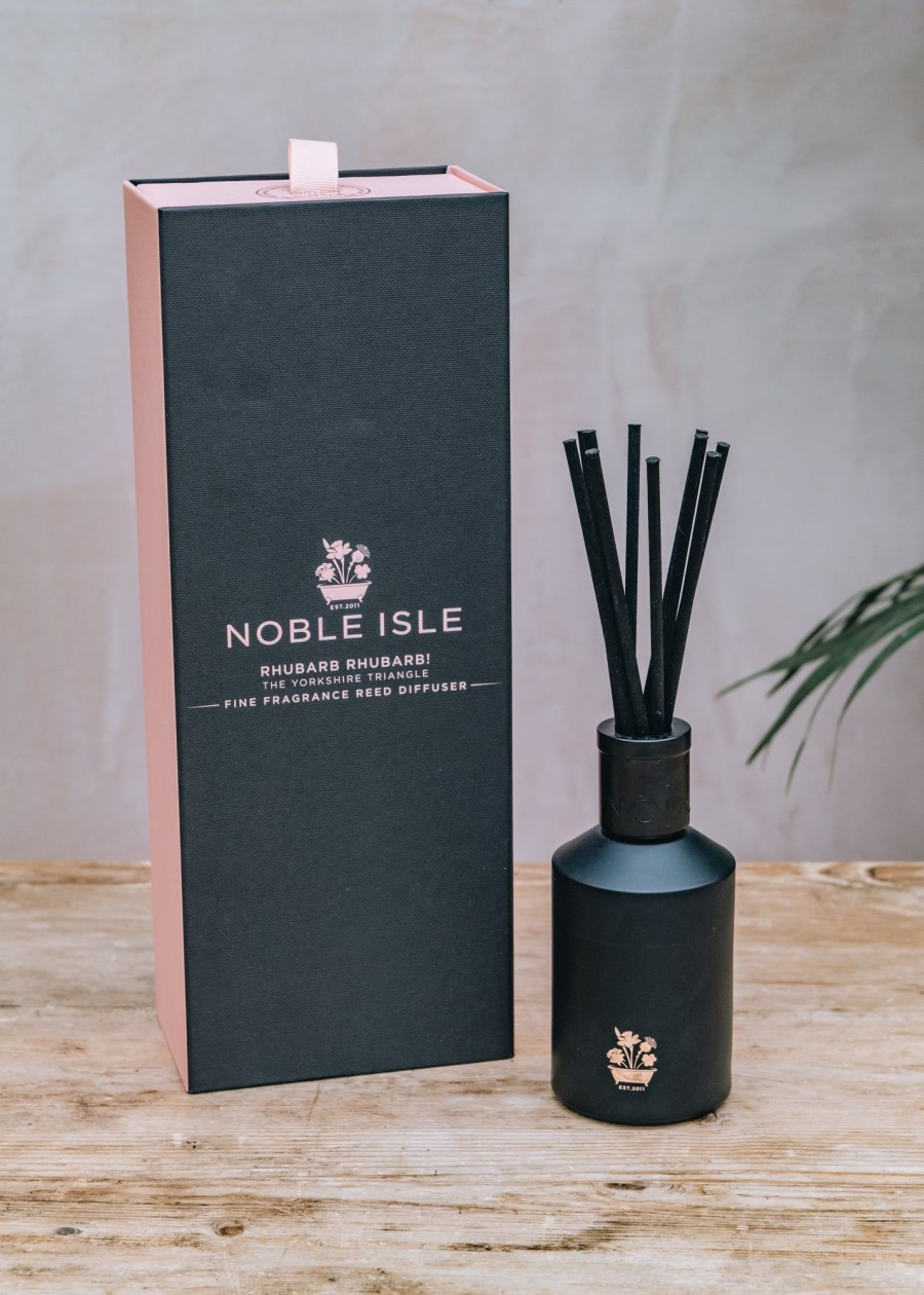 Interiors Noble Isle Candles & Fragrance | Reed Diffuser In Rhubarb Rhubarb