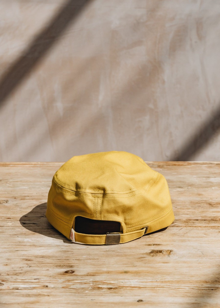 Clothing Niwaki Accessories | Tsuba Cap In Karashi Yellow