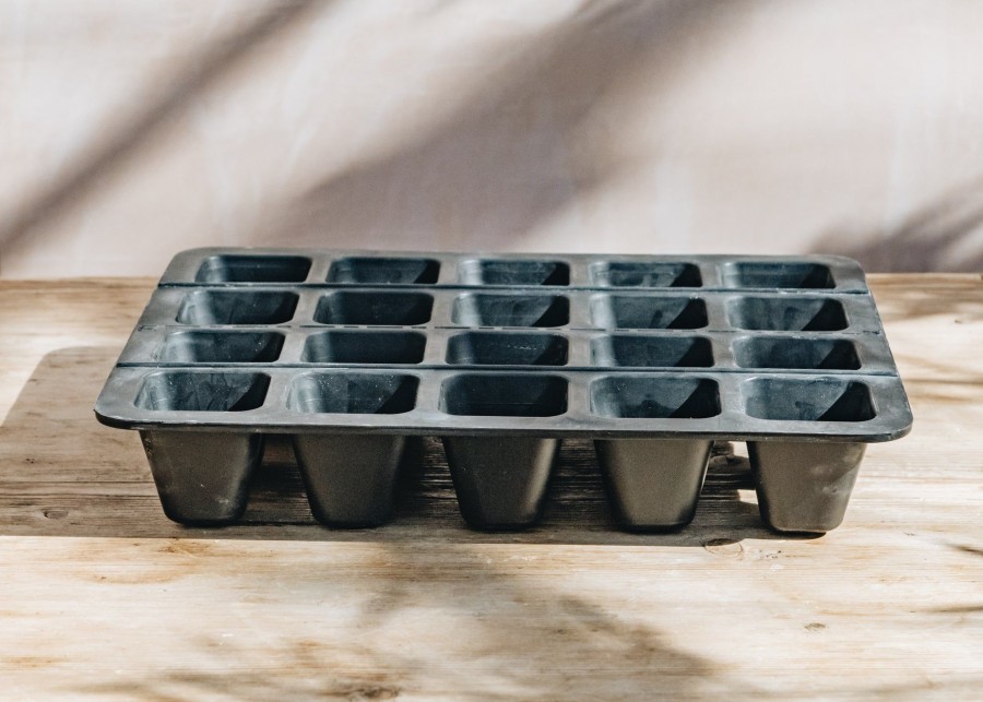 Gardening Wildlife World Grow Your Own | Natural Rubber Seed Tray, 20 Cells