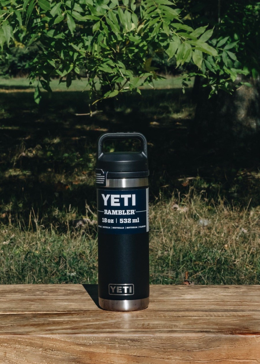 Outdoor Living YETI Drinkware | Yeti Rambler Bottle 18Oz In Black