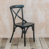 Outdoor Living Pilma Disseny Barcelona Metal Furniture | Pilma Disseny Barcelona Black Niza Chair