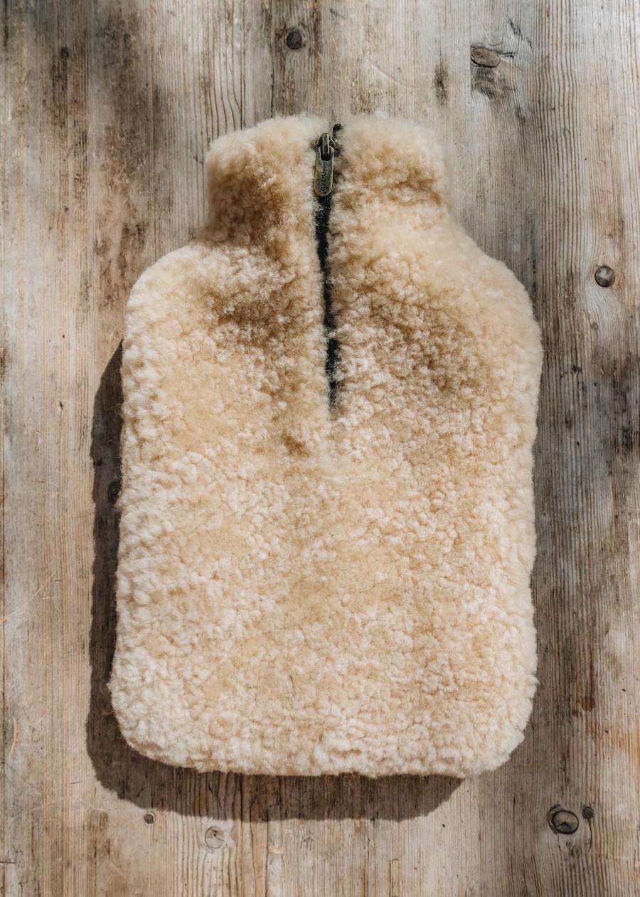 Interiors Shepherd of Sweden Sheepskin | Shepherd Of Sweden Sheepskin Hot Water Bottle In Chestnut