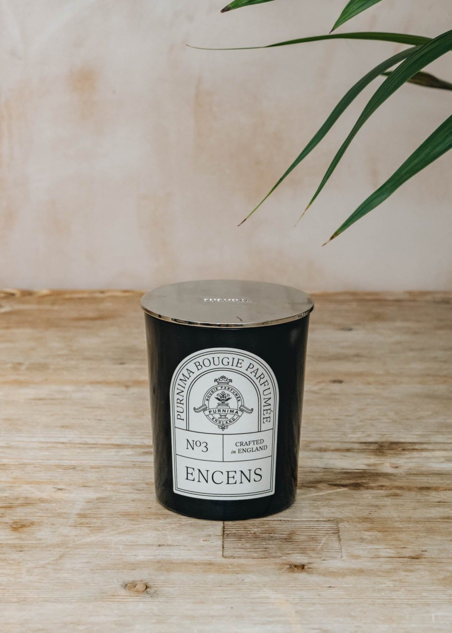 Interiors Purnima Candles & Fragrance | Purnima Encens Classic Candle, 190G