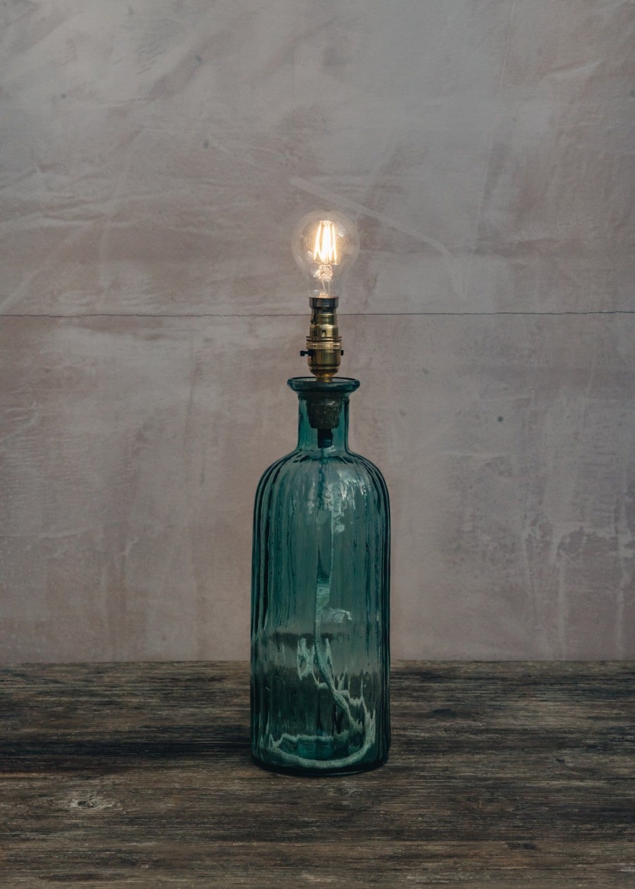 Interiors Jarapa Lighting | Jarapa Ripple Bottle Lamp