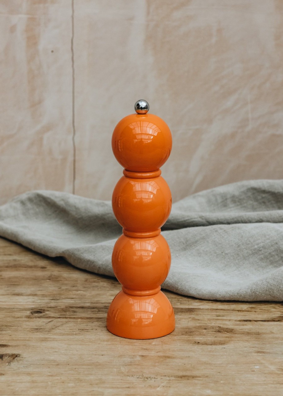 Interiors Addison Ross Kitchen | Addison Ross Salt Or Pepper Mill In Orange