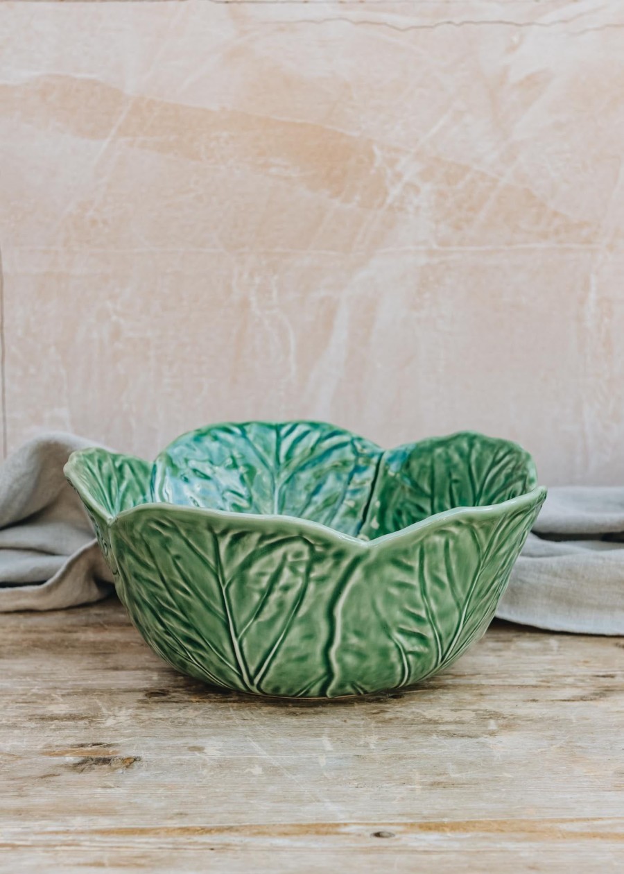 Interiors Bordallo Pinheiro Dining | Cabbage Salad Bowl