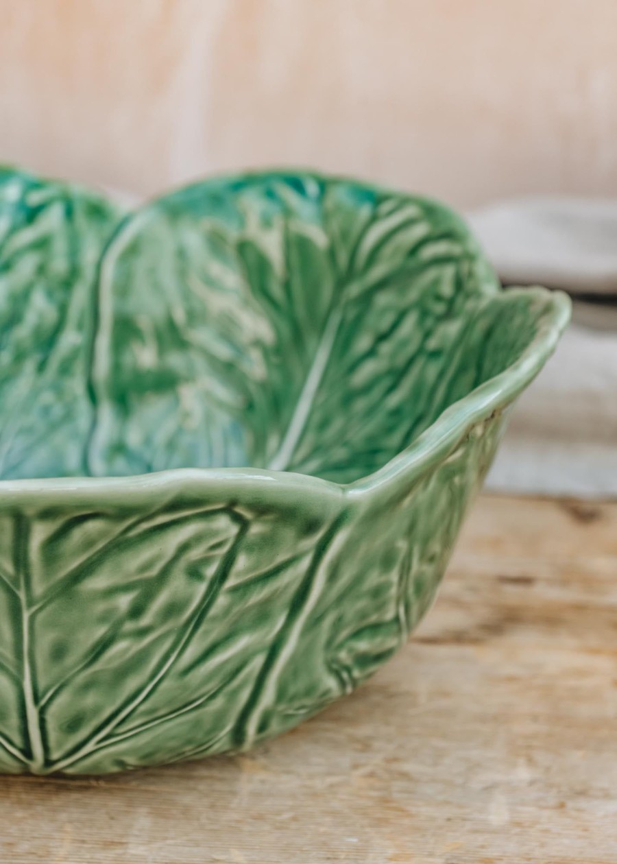 Interiors Bordallo Pinheiro Dining | Cabbage Salad Bowl